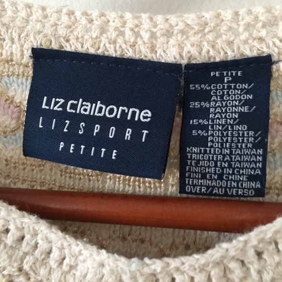 Vintage Pastel Sweater Top - Picture 4 of 10